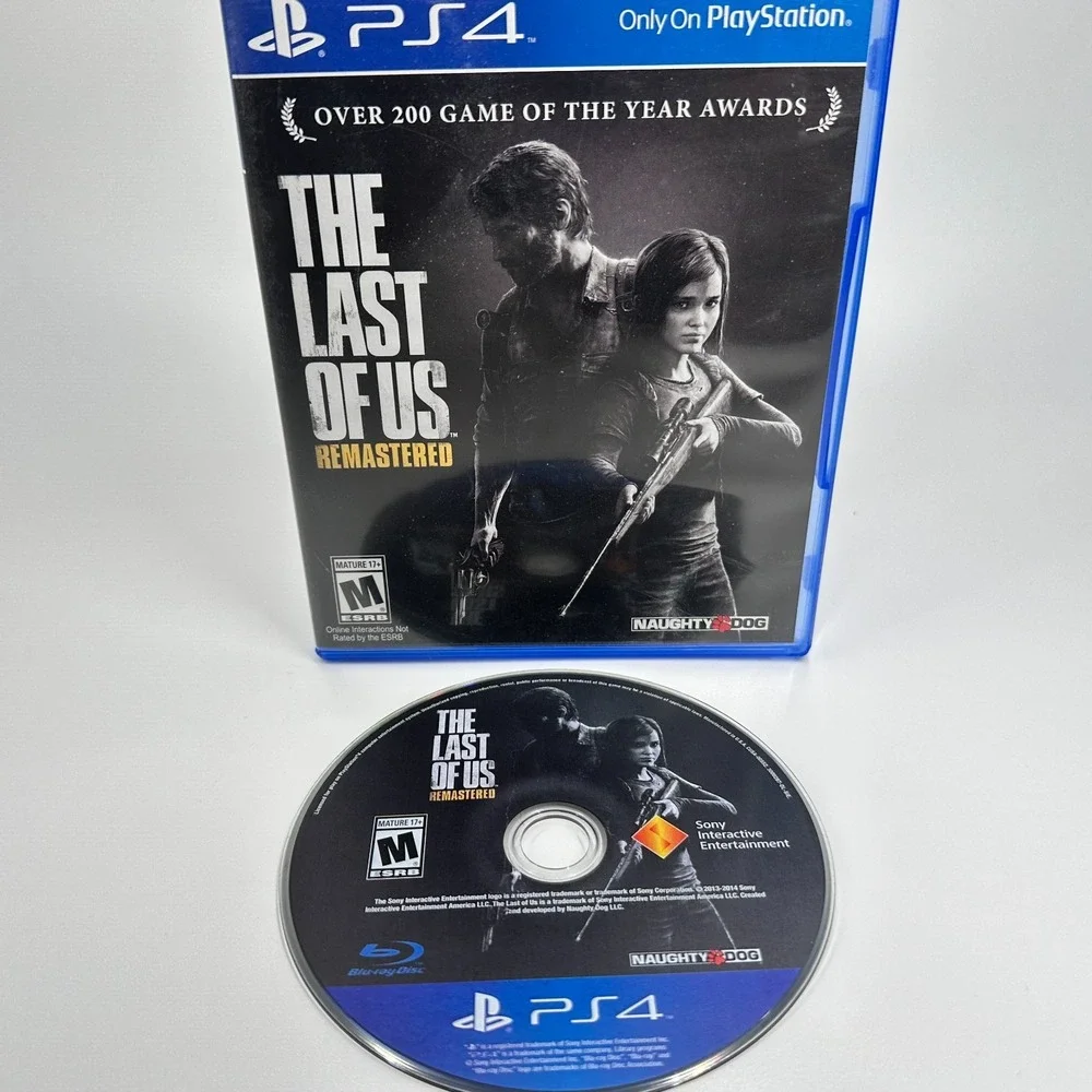 The Last of Us Remastered PS4 Playstation Game Action Adventure M Rated NTSC